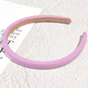 fashion candy color solid color sponge wide-sided headband