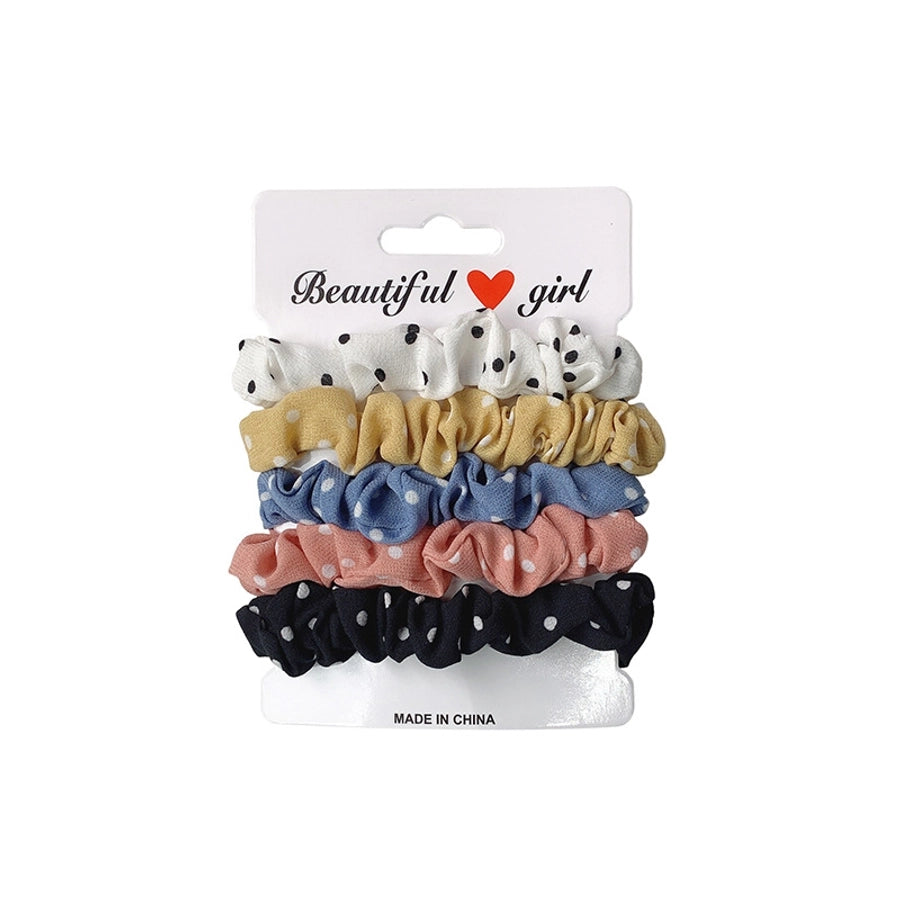 korean  color satin hair rope suit wild hair  scrunchies  ponytail head rope large intestine ring