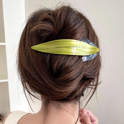 Women's Modern Style Classic Style Geometric Solid Color Arylic Hair Clip