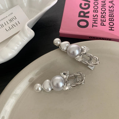 Women's Korean Style Bow Knot Metal Hair Clip