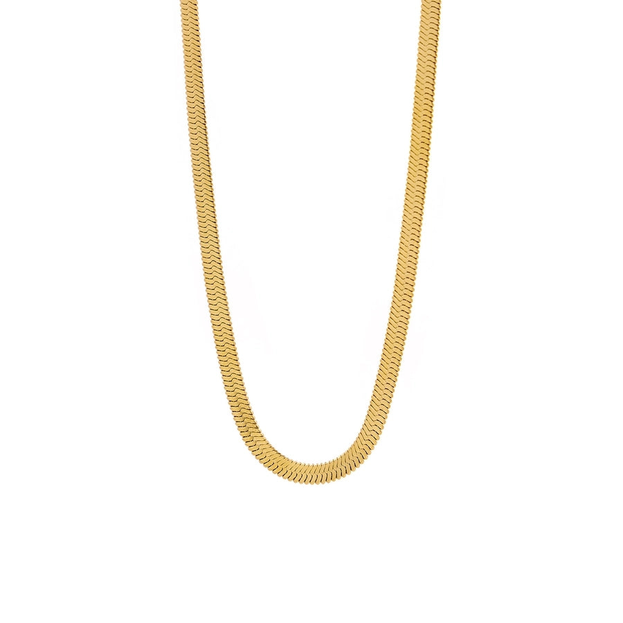 Jewelry Simple Style Heart Shape 304 Stainless Steel 18K Gold Plated Pendant Necklace