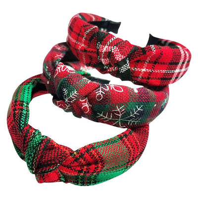 fashion snowflake cloth hair band