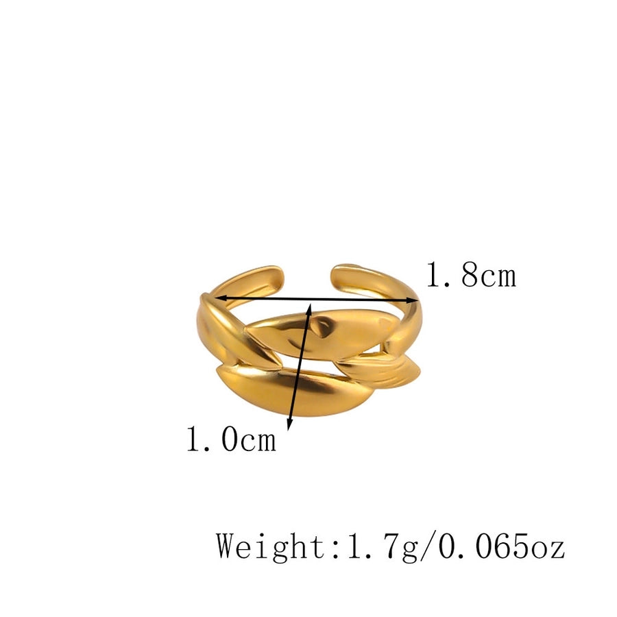 Jewelry Vintage Style Classic Style Geometric Titanium Steel Open Rings