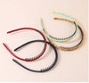 Hot-selling Basic Bangs Broken Hair Band Wash Face Pressure Hair Non-slip Toothed Broken Flower Hair Band Summer Women's Hair Accessories
