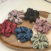 High-grade high-quality satin large intestine hair ring temperament fat intestine ring Korean style hair rope simple head rope women's headdress
