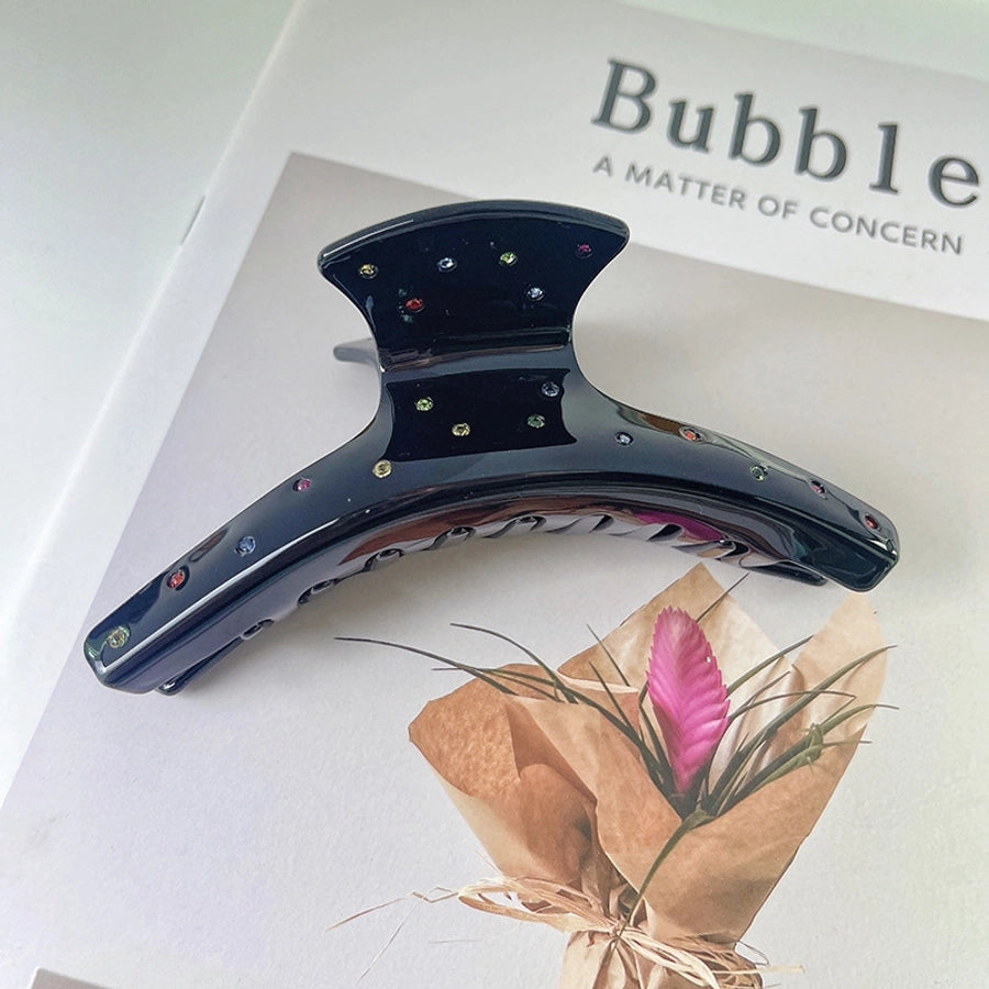 Women's Simple Style Geometric Solid Color Acetic acid sheets Hair Claws