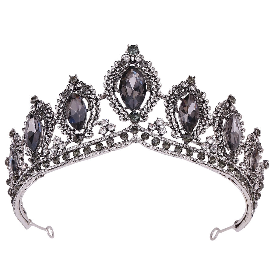 retro crown alloy diamond rhinestones crown