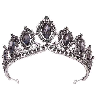 retro crown alloy diamond rhinestones crown