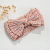 cute printing bow knot cloth hair band