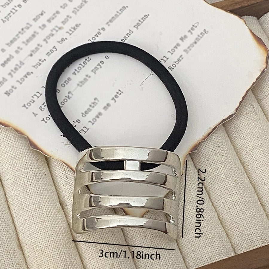 Women's Exaggerated Geometric Alloy Hair Tie