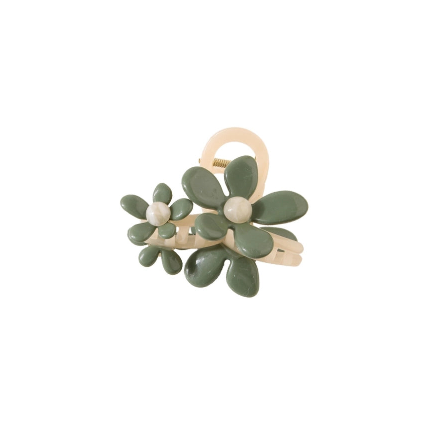 Women's Simple Style Classic Style Color Block Plastic Resin Hair Claws