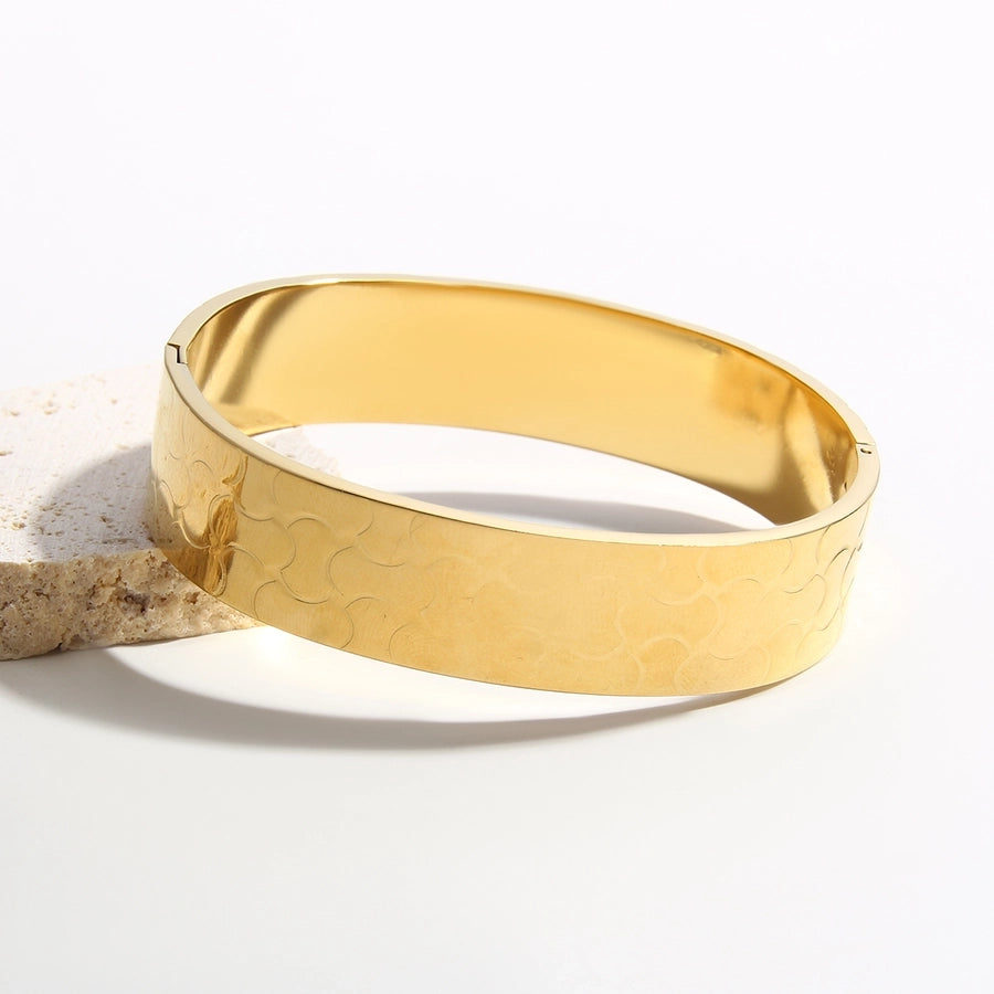 IG Style Simple Style Geometric 304 Stainless Steel  Bangle