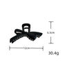 Women's Elegant Streetwear Bow Knot PS Hair Claws