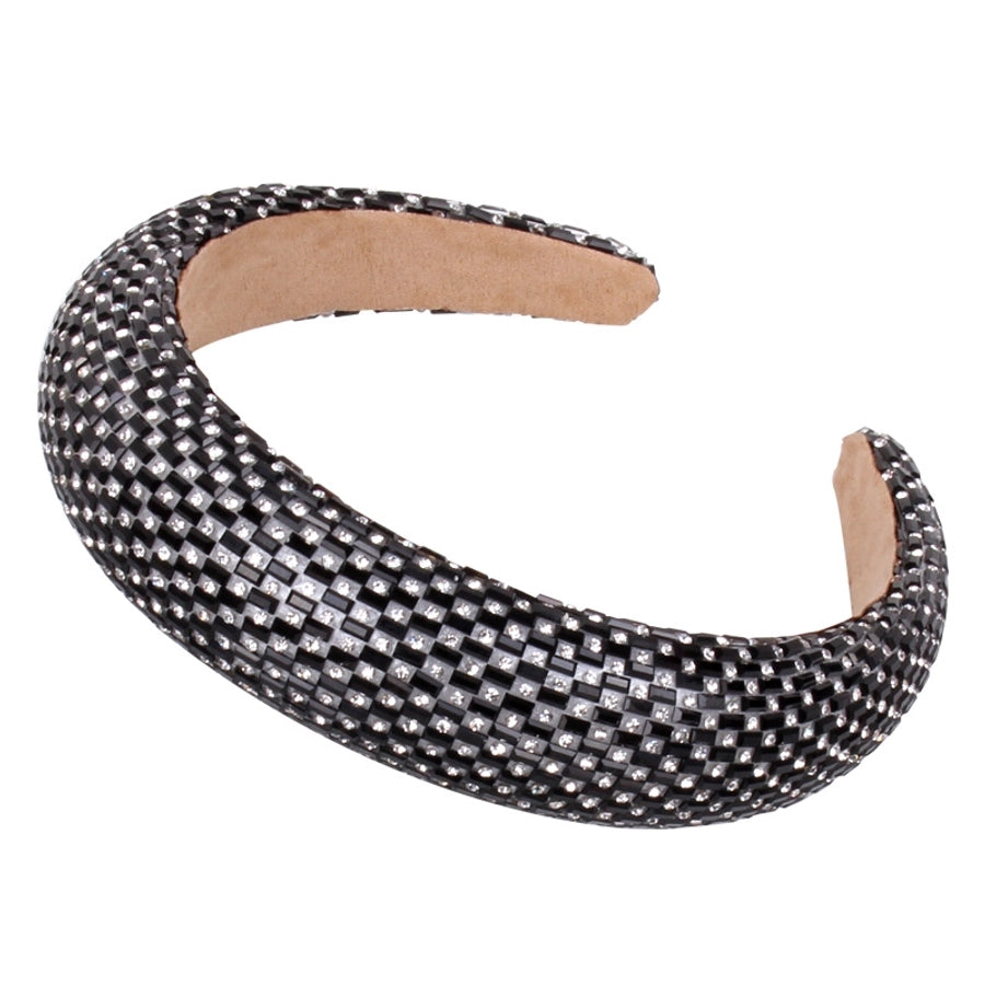 fashion u shape rhinestone hair band 1 piece