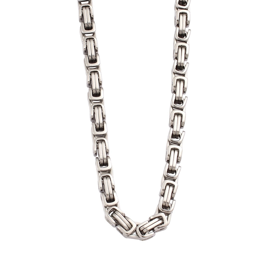 Jewelry Hip-Hop Commute Geometric 667 Stainless Steel Bracelets Necklace