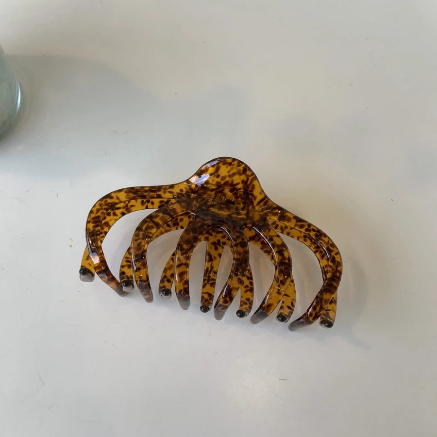 Women's Simple Style Geometric Acetic acid sheets Polishing Hair Claws