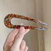 New Chinese style U-shaped hairpin female  new ball head updo artifact insert comb back head headdress fixed chopsticks