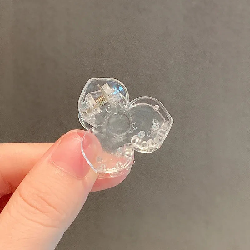 retro geometric transparent acrylic small catch clip wholesale nihaojewelry