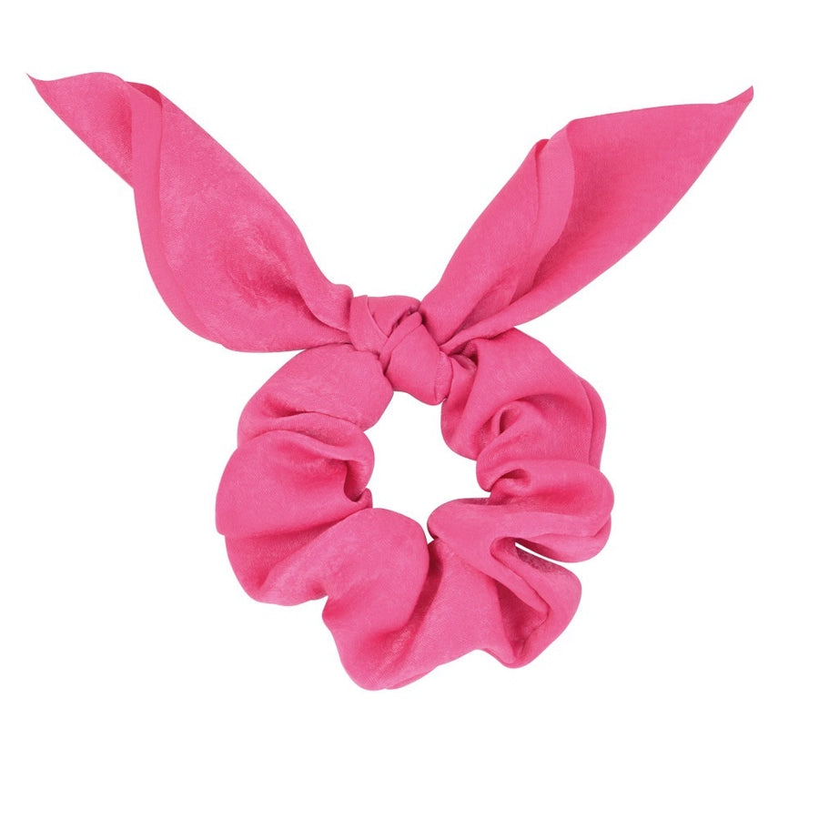elegant basic simple style solid color cloth hair tie