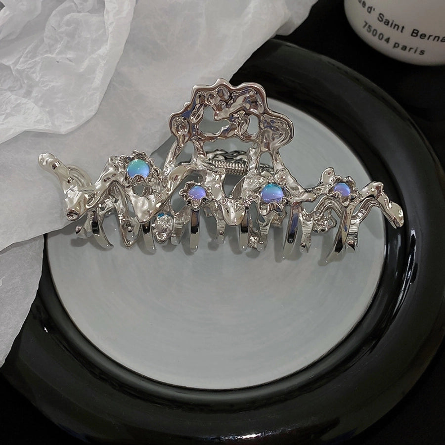 women's simple style irregular alloy hair claws