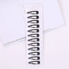 Women's Girl'S Simple Style Triangle Solid Color Iron Hair Clip