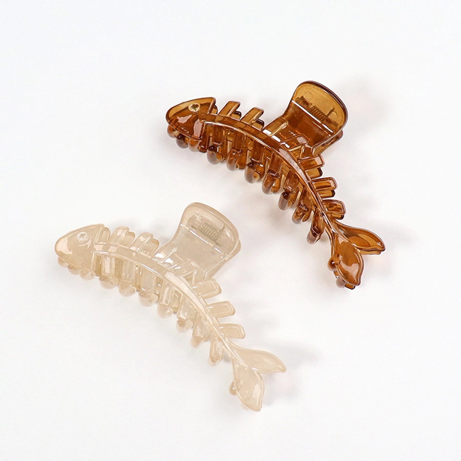 casual fish plastic hair claws