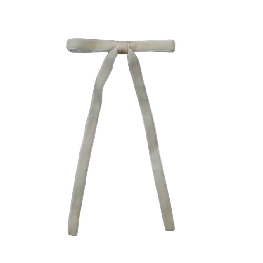 Women's Sweet Solid Color Cloth Handmade Hair Clip