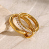 Jewelry Simple Style Classic Style Geometric 304 Stainless Steel Rings