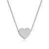 Jewelry IG Style Simple Style Commute Heart Shape 304 Stainless Steel 18K Gold Plated Plating Pendant Necklace