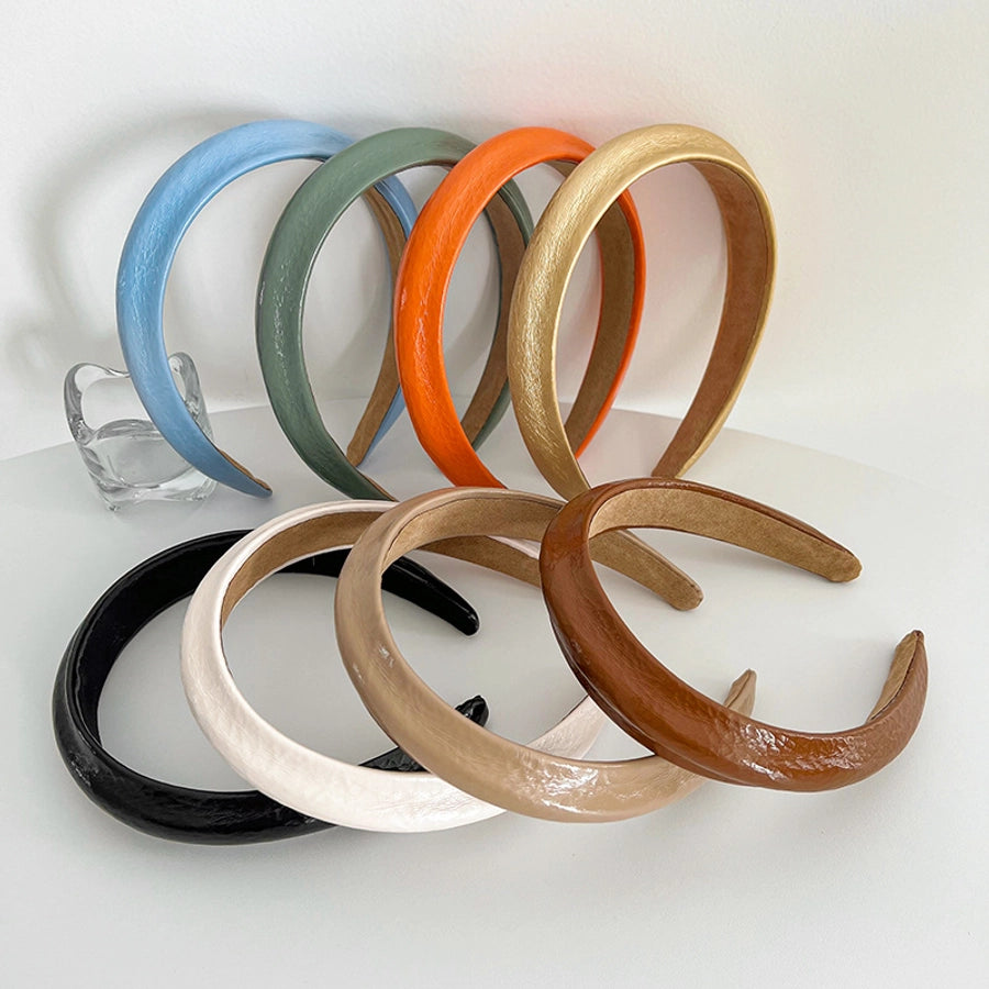 simple style color block cloth handmade hair band