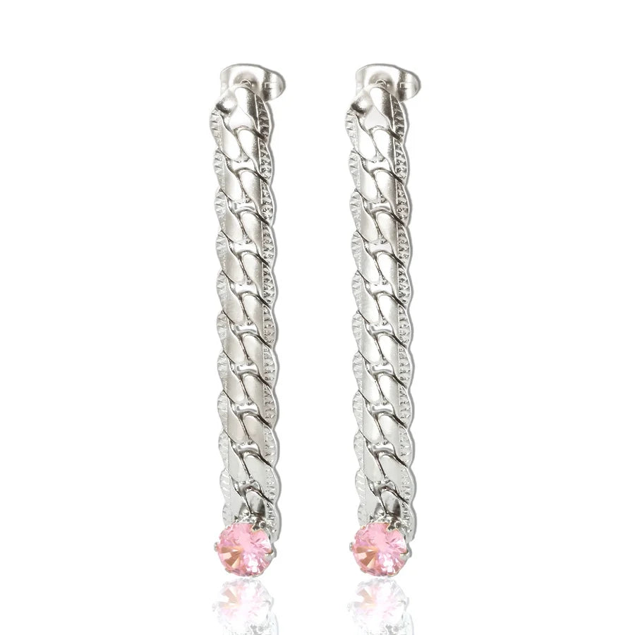 Jewelry Casual Simple Style Geometric 304 Stainless Steel Plating Bracelets Earrings Necklace