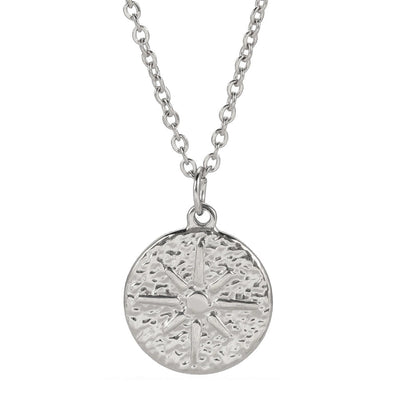 Jewelry Streetwear Sun 304 Stainless Steel Pendant Necklace