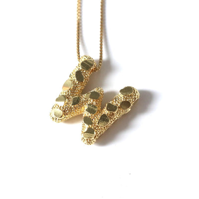 Jewelry Simple Style Classic Style letter Copper Pendant Necklace