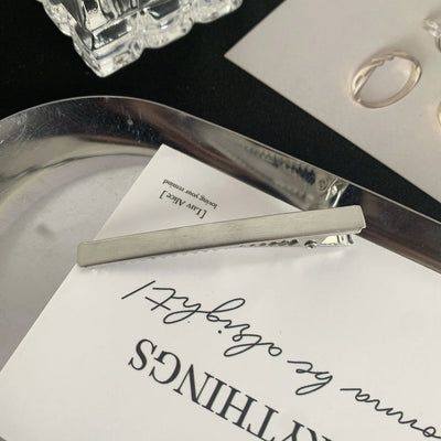 Women's Casual Simple Style Streetwear Solid Color Alloy Hair Clip