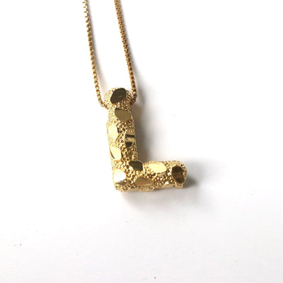 Jewelry Simple Style Classic Style letter Copper Pendant Necklace