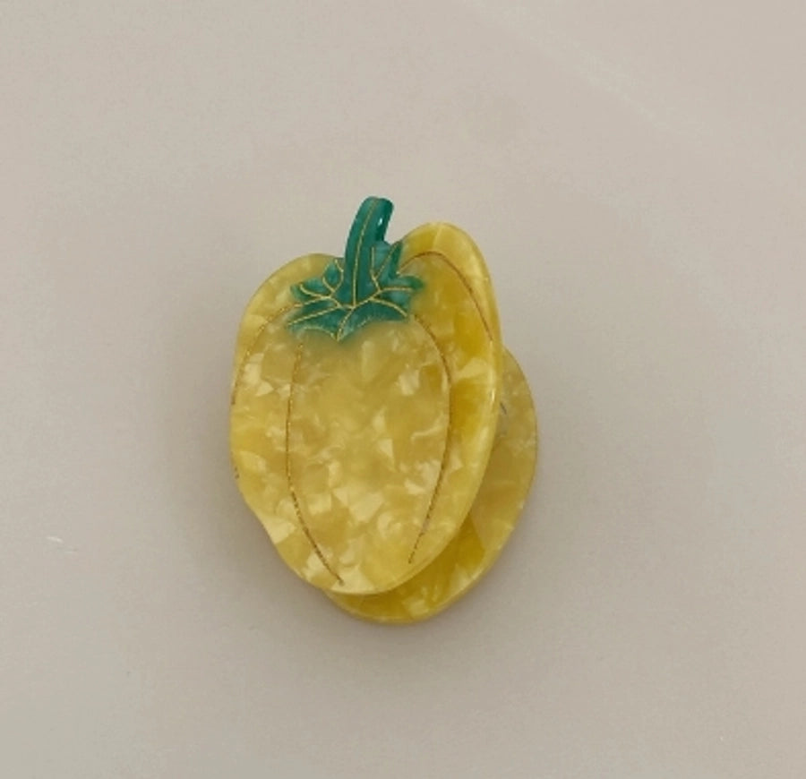 Women's Simple Style Vegetable Acetic acid sheets Hair Claws