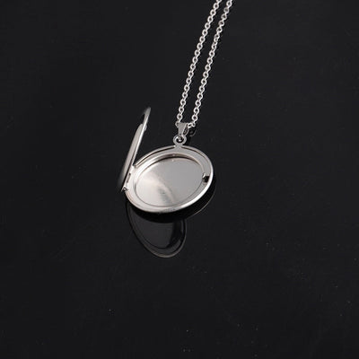 Jewelry IG Style Modern Style Classic Style Round 304 Stainless Steel Plating Pendant Necklace
