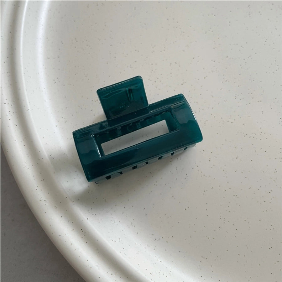 simple style geometric acetic acid sheets hair claws