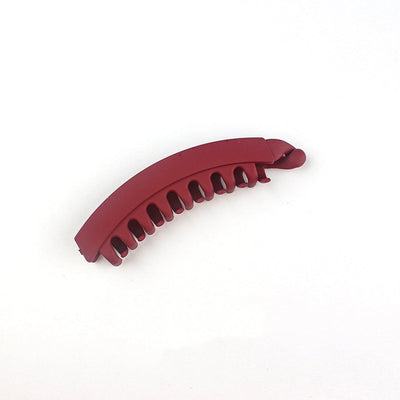 fashion geometric solid color arylic hair clip 1 piece