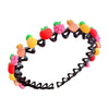 kid's cute cartoon fruit cloth hair band
