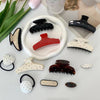 Women's Simple Style Classic Style Solid Color Acetic acid sheets Handmade Hair Claws