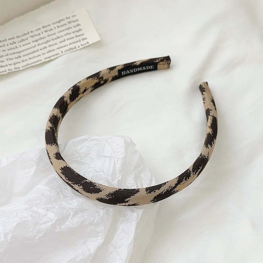 Sweet Streetwear Women's Leopard Cloth Hair Band