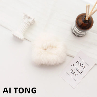 Women's Simple Style Classic Style Solid Color rabbit fur Hair Claws