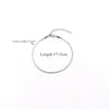 Elegant Simple Style Classic Style Chains Print 201 Stainless Steel Bracelets In Bulk