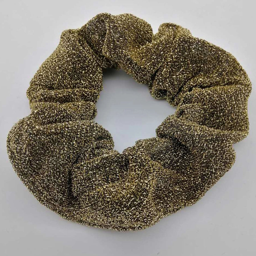 simple style commute solid color cloth hair tie