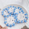 basic star flower plastic handmade hair claws