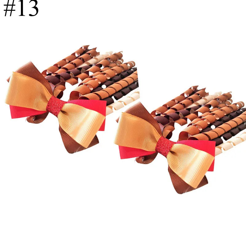 Girl'S IG Style Simple Style Bee Bow Knot Cloth Ribbon Handmade Hair Clip