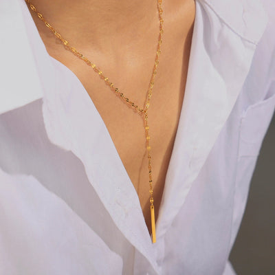 Jewelry Exaggerated Vacation Simple Style Circle Titanium Steel Pendant Necklace Necklace