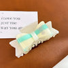 Women's Elegant Sweet Bow Knot Acetic acid sheets Inlay Rhinestones Hair Claws