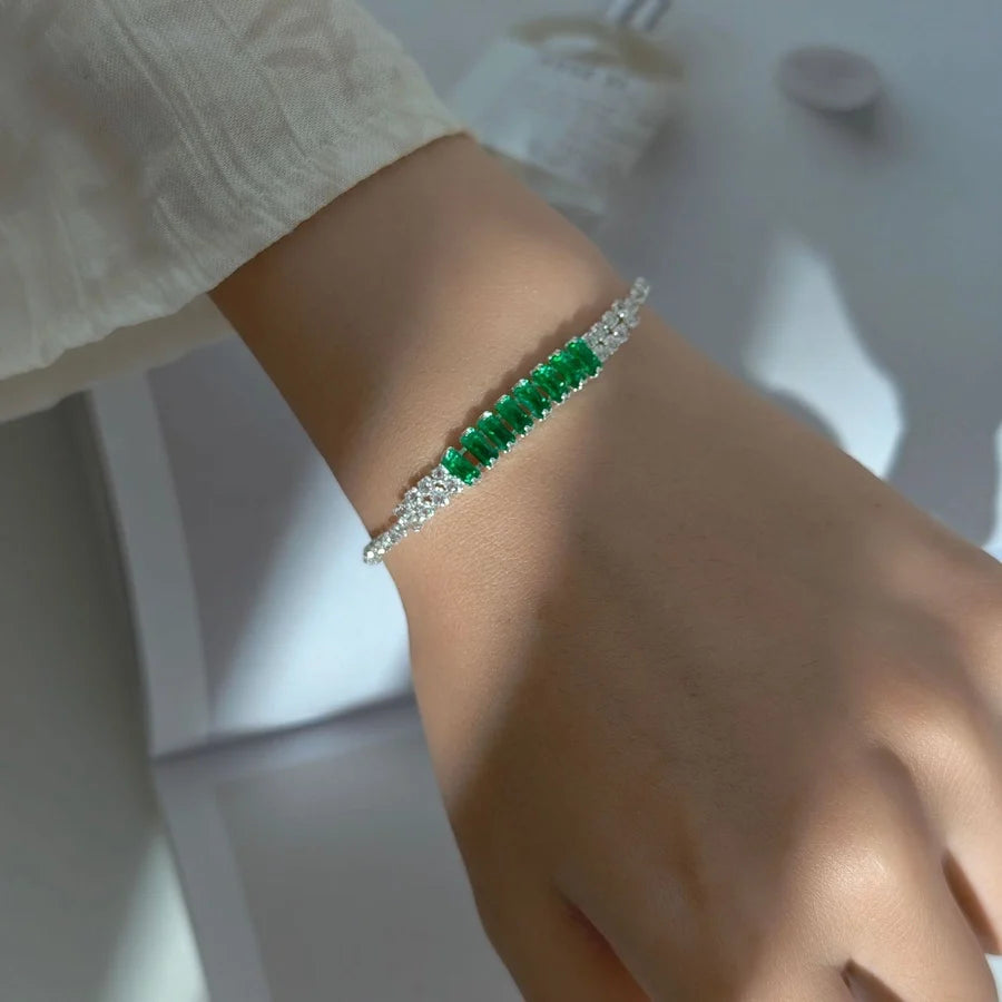 Copper Geometric Solid Color Bracelets